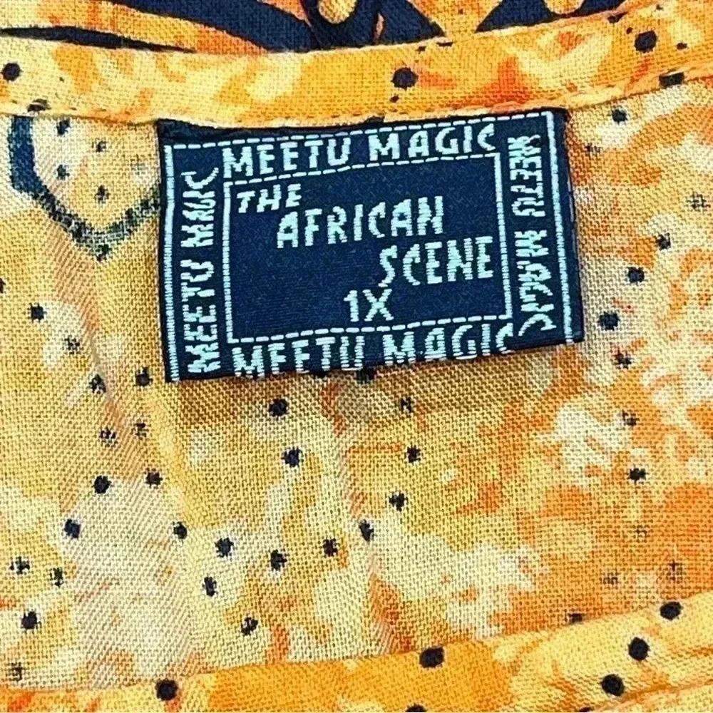 Meetu Magic Kaftan, Caftan, Swim cover, tribal pattern, boho, swimsuit, vacation - Picture 4 of 6